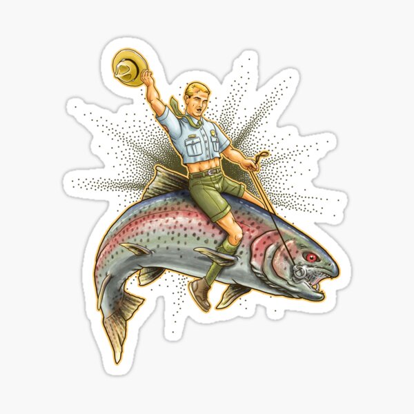 Funny Fishing Canada Stickers for Sale
