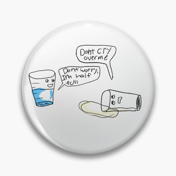 Aperçu de l'œuvre Verre à moitié plein créée et vendue par TillysTeaTime.