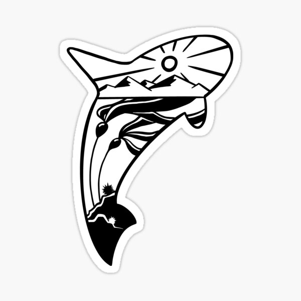 West Coast Orca Sticker