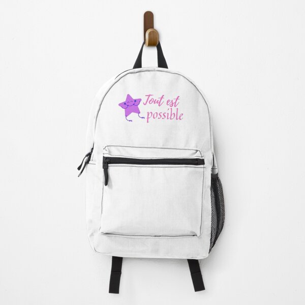 Item preview, Anything is possible - popular french quotes lovers theme gifts (in White) designed and sold by RebelliousRosee.