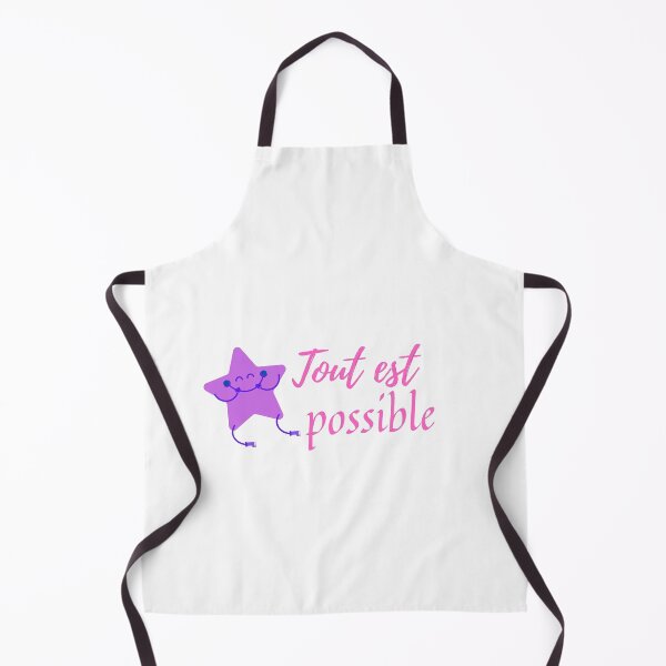 Item preview, Anything is possible - popular french quotes lovers theme gifts (in White) designed and sold by RebelliousRosee.