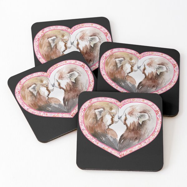 Item preview, Valentine's Day Red Panda, Red Panda Lovers designed and sold by Cute  Pawz.