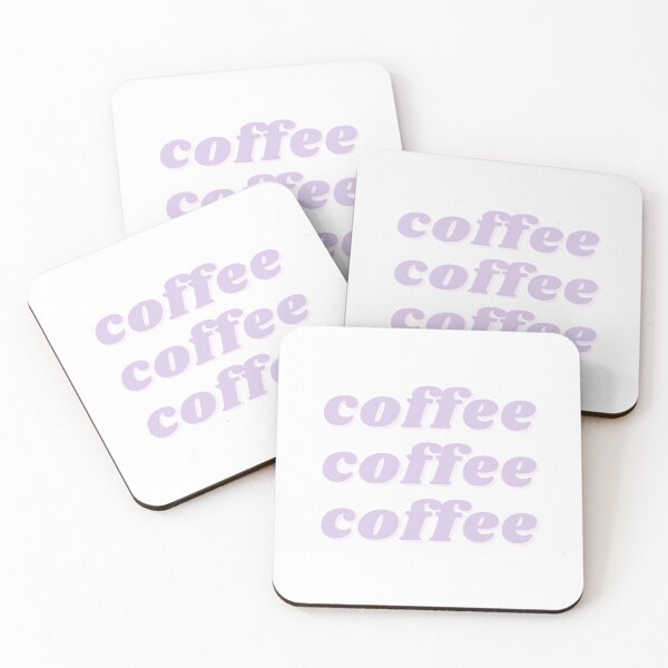 Item preview, Purple and Pink Coffee Coffee Coffee designed and sold by natalieritchie.