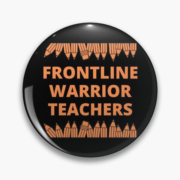 Item preview,  Frontline Warrior 2021 Teachers designed and sold by CaptainPiku.