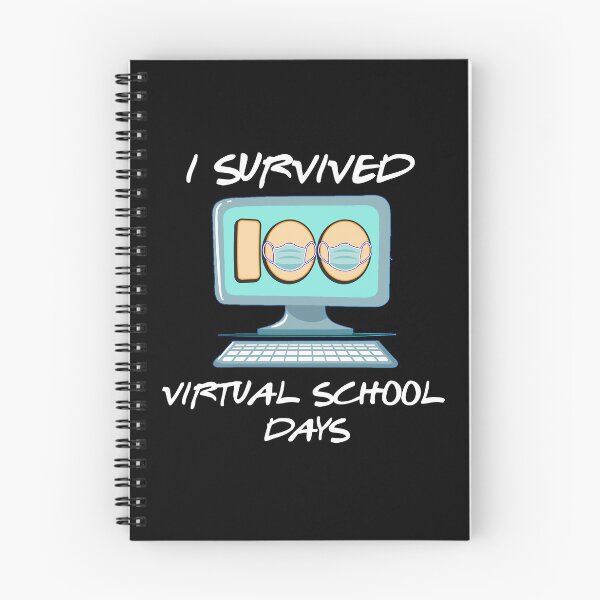 Item preview, I Survived 100 Virtual School Days Distance Learning Gifts designed and sold by Nzgiftsandmore.