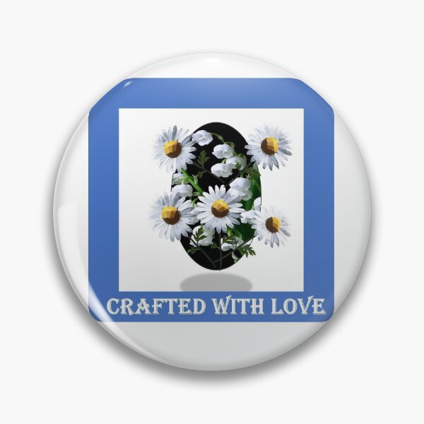 Item preview, Crafted with love Lilies of the valley and white daisies designed and sold by Vicky Rodden.