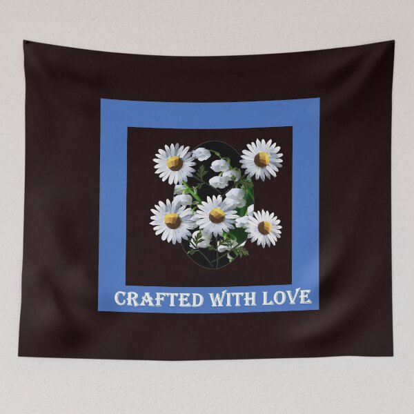 Item preview, Crafted with love Lilies of the valley and white daisies designed and sold by Vicky Rodden.