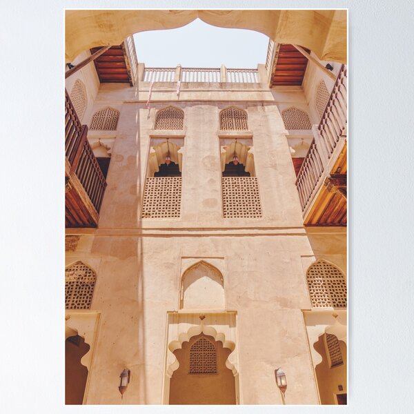 Item preview, Courtyard inside Jabreen Castle, Bahla, Oman designed and sold by Carrie Lyman Photography.