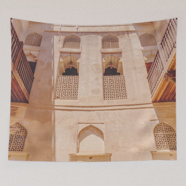 Item preview, Courtyard inside Jabreen Castle, Bahla, Oman designed and sold by Carrie Lyman Photography.