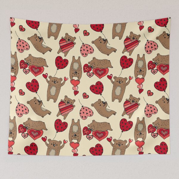 Item preview, valentine's day pattern designed and sold by crazy merchs.