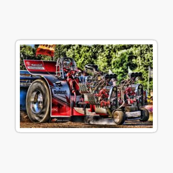 Tractor Pulling Stickers | Redbubble