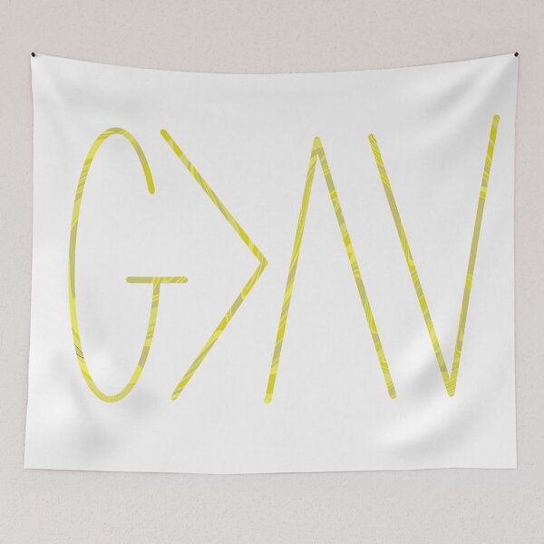 Item preview, Yellow Marble God is Greater than the Ups and Downs designed and sold by SM27335.