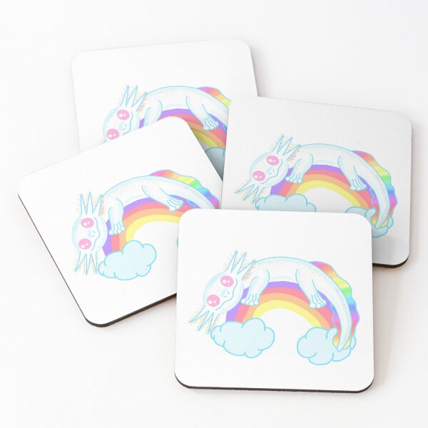 Item preview, Rainbow axolotl  designed and sold by KatyChristoff.