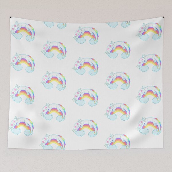 Item preview, Rainbow axolotl  designed and sold by KatyChristoff.