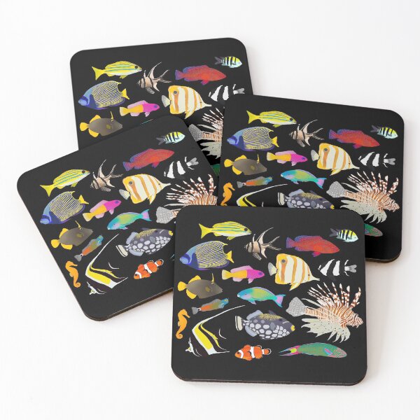 Item preview, Coral Reef Fishes designed and sold by WestCoastWoods.