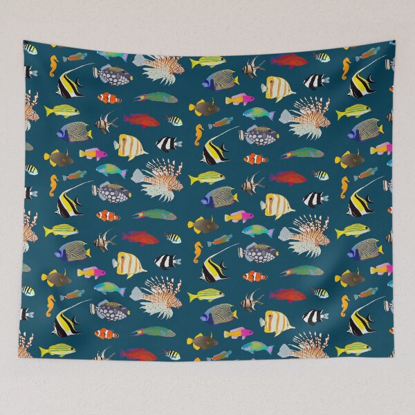 Item preview, Coral Reef Fishes designed and sold by WestCoastWoods.