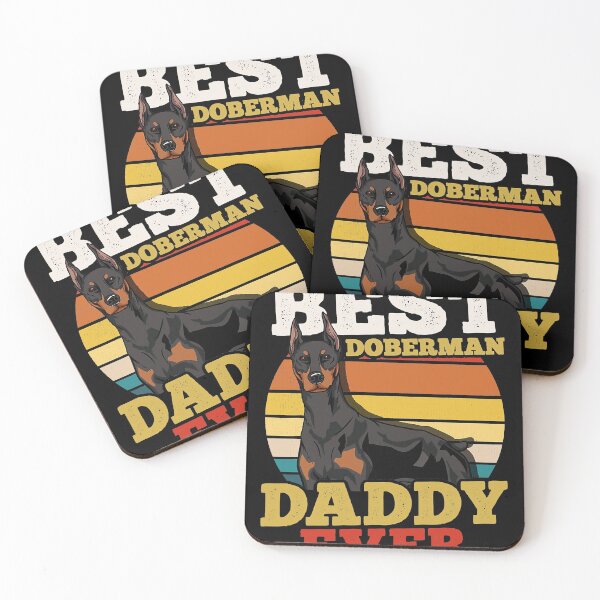 Item preview, Doberman Dad Retro designed and sold by MarcelaSoto.