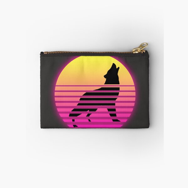 Item preview, Synthwave Wolf designed and sold by NatalieSixFour.