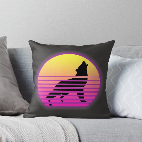 Item preview, Synthwave Wolf designed and sold by NatalieSixFour.