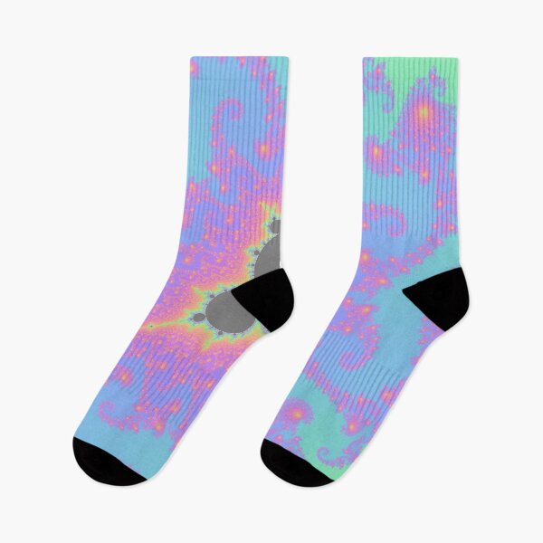 Item preview, the Mandelbrot set in pastel blue designed and sold by Samuel Watkins.