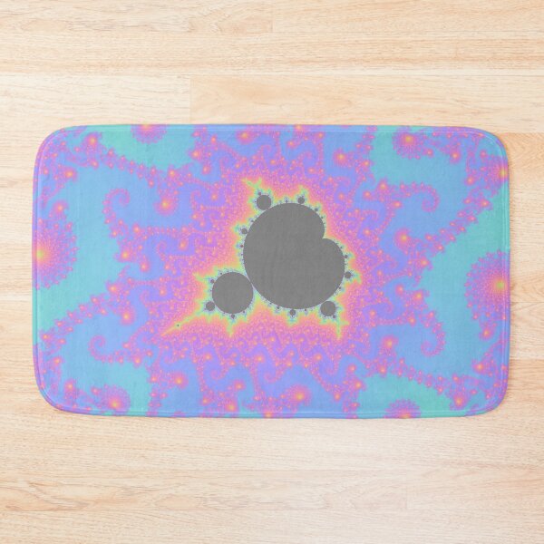 Item preview, the Mandelbrot set in pastel blue designed and sold by Samuel Watkins.