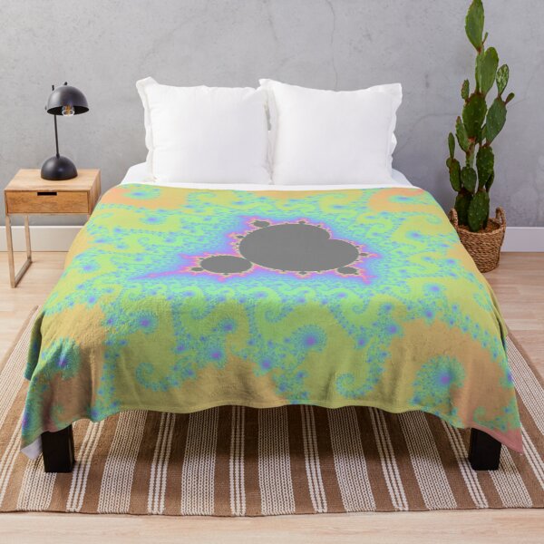 Item preview, the Mandelbrot set in pastel gold designed and sold by Samuel Watkins.