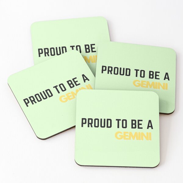Item preview, proud to be a gemini designed and sold by Lilou-artem.