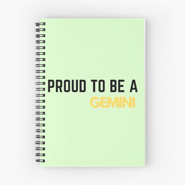 Item preview, proud to be a gemini designed and sold by Lilou-artem.