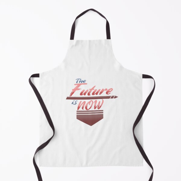 Item preview, The future is now - typography design quote designed and sold by CreepyKretins..