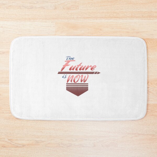 Item preview, The future is now - typography design quote designed and sold by CreepyKretins..