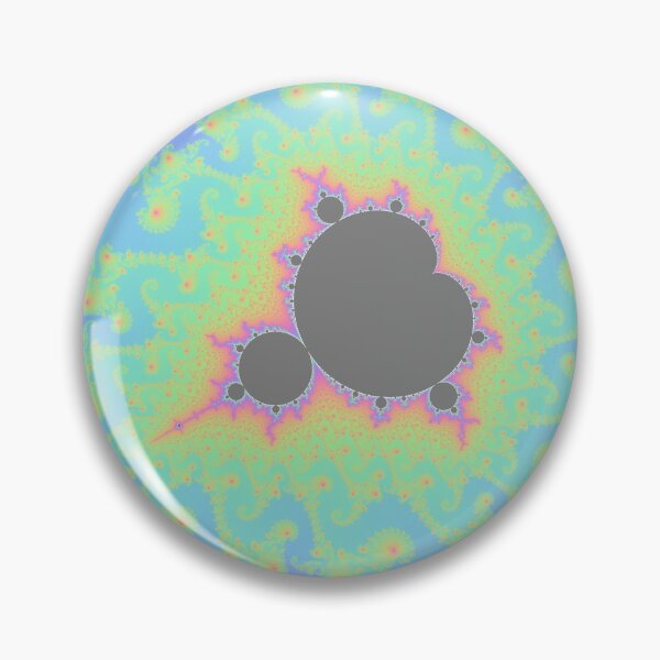 Item preview, the Mandelbrot set in sky blue designed and sold by Samuel Watkins.