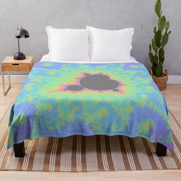 Item preview, the Mandelbrot set in sky blue designed and sold by Samuel Watkins.