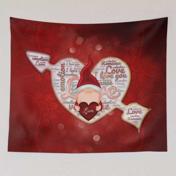 Item preview, Little gnome with hearts designed and sold by nicky2342.