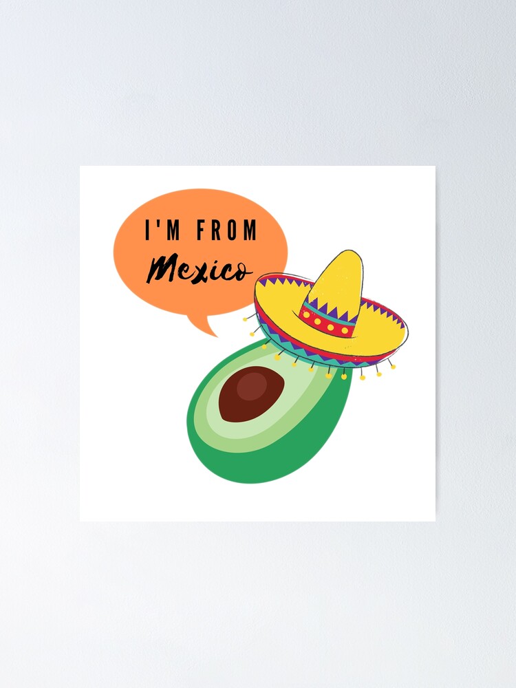 "Avocados from Mexico Sleepy Avo" Poster for Sale by NxtLvlAwesome