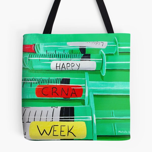 Item preview, Happy CRNA Week designed and sold by MichellesMedArt.