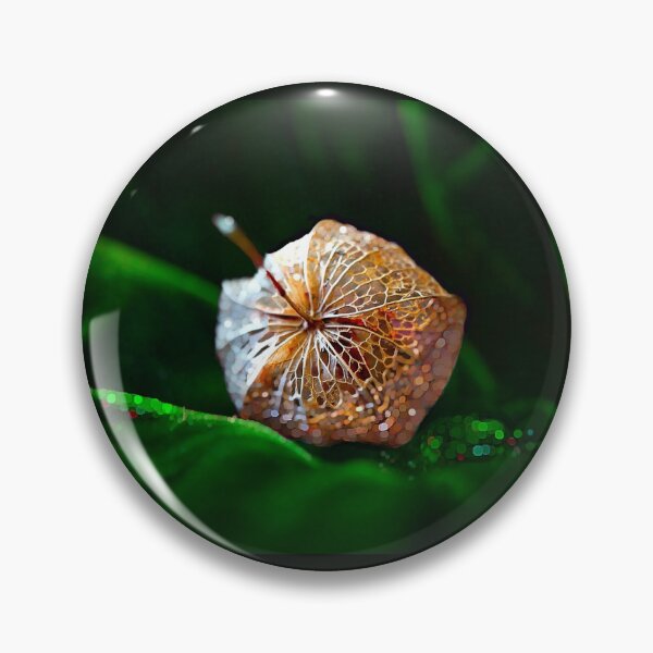 Item preview, Physalis Green Velvet  designed and sold by Alisonchambers2.