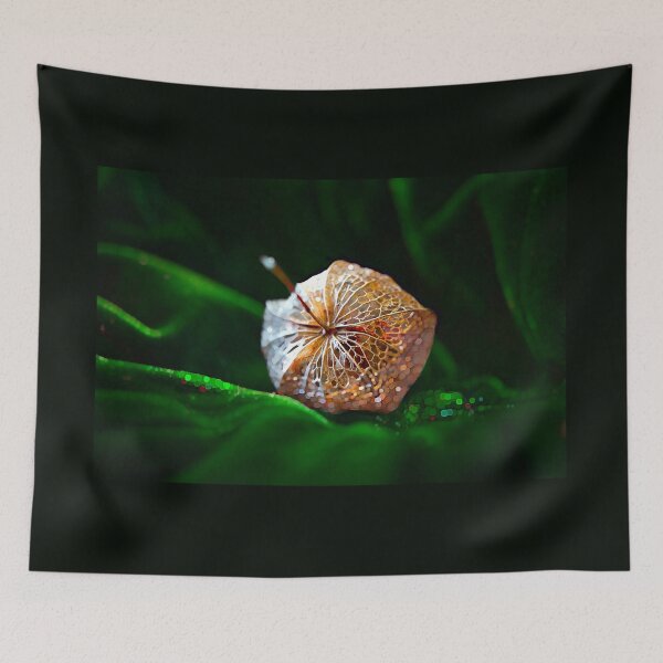 Item preview, Physalis Green Velvet  designed and sold by Alisonchambers2.