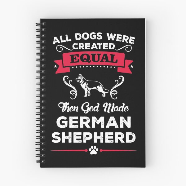 Artikelvorschau, All dogs were created equal then god made german shepherd entworfen und verkauft von Purely Creative.