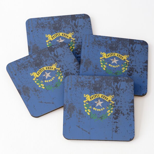 Item preview, Nevada Flag Rustic designed and sold by TRowanDesign.