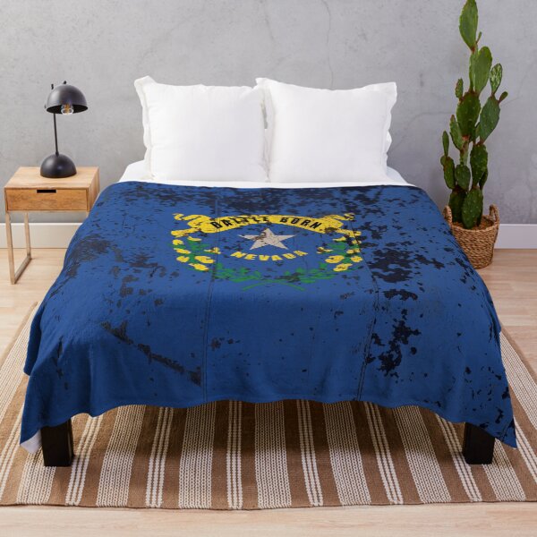 Item preview, Nevada Flag Rustic designed and sold by TRowanDesign.