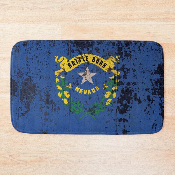 Item preview, Nevada Flag Rustic designed and sold by TRowanDesign.