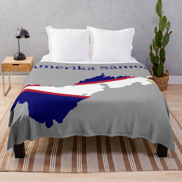 Item preview, American Samoa Map, US Territory designed and sold by marosharaf.