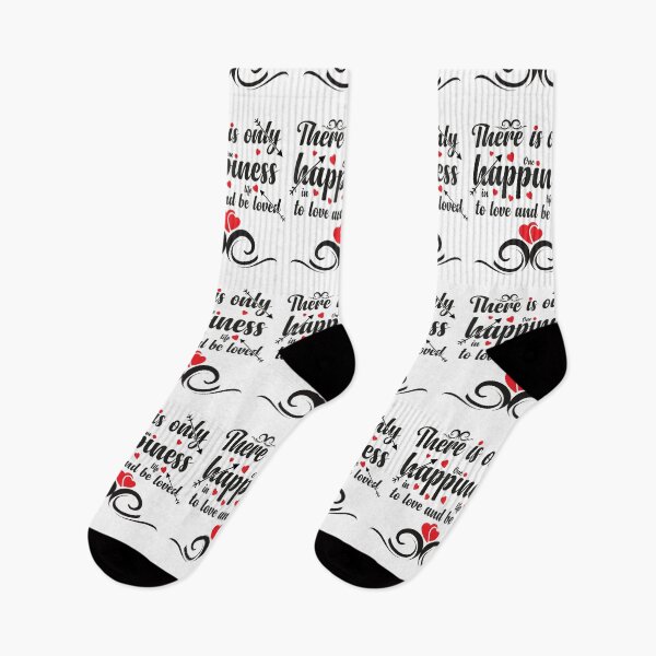 Item preview, Valentine's Day There is only one happiness in life: to love and be loved designed and sold by Rima Amin.