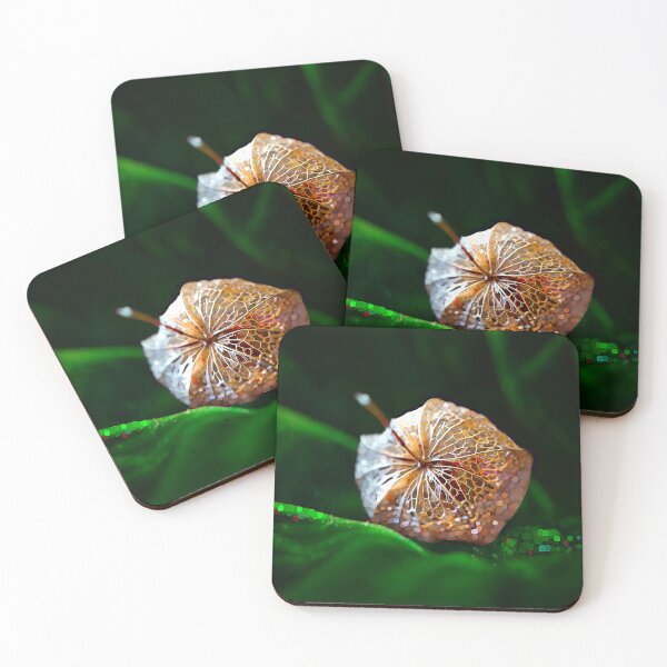 Item preview, Physalis Green Velvet  designed and sold by Alisonchambers2.