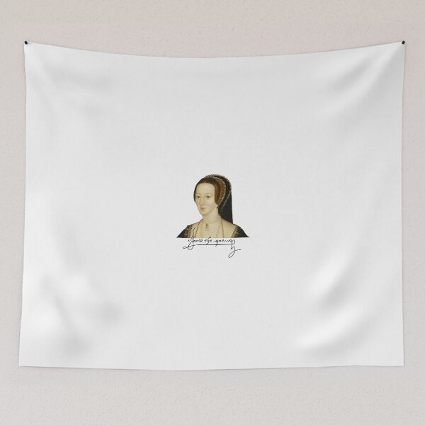 Item preview, anne boleyn signature sticker designed and sold by daniflips.