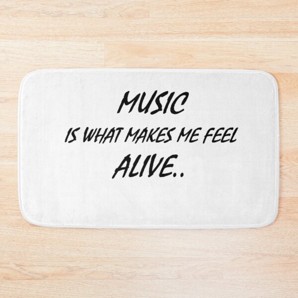 Item preview, Music is what makes me alive designed and sold by Creative fashion Mix.