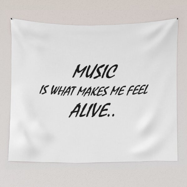 Item preview, Music is what makes me alive designed and sold by Creative fashion Mix.