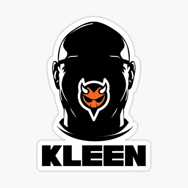 Mr. Kleen - Black on white Sticker