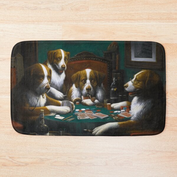 Item preview, Dogs Playing Poker designed and sold by billduncan.