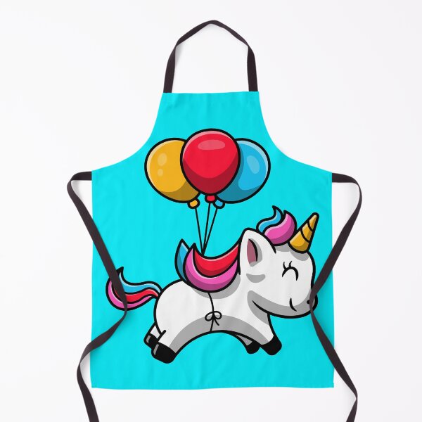 Item preview, Cute unicorn floating with a balloon designed and sold by crazy merchs.